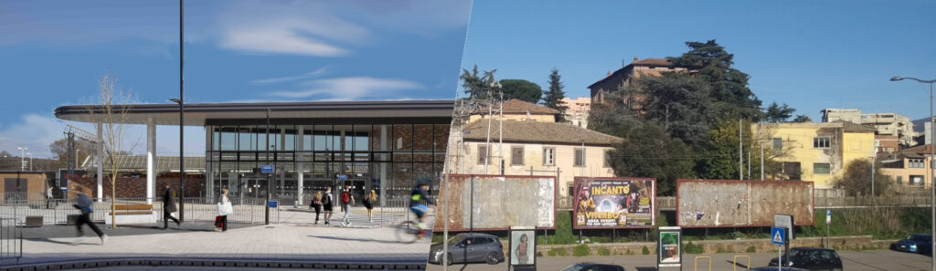 montaggio stazione Porta Fiorentina